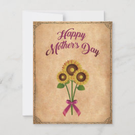 Glücklicher Muttertag Vintage シーズンカード
