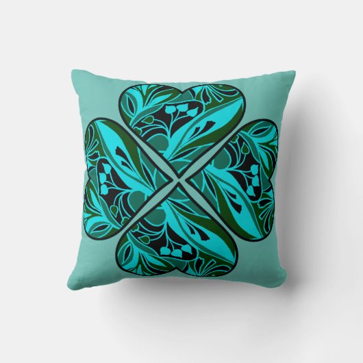 Glückliches Kleeblatt  クッション (裏面)