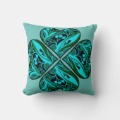 Glückliches Kleeblatt クッション (正面)