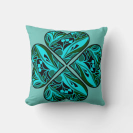 Glückliches Kleeblatt  クッション