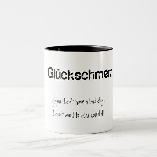 Glückschmerz ツートーンマグカップ (中央)