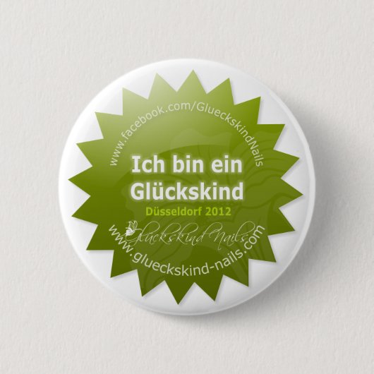 Glückskinder-Button - Beauty Düsseldorf 2012 - 缶バッジ (正面)