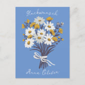 Gluckwunsch Geburtstag Personalisiert Ihr Name  ポストカード (正面)