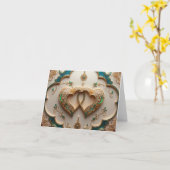 Glückwunsch Postkarte Mabrouk カード (黄色い花)