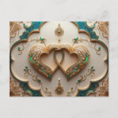 Glückwunsch Postkarte Mabrouk ポストカード (正面)