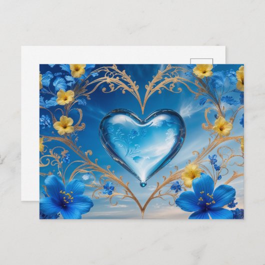 Glückwunschkarte ポストカード (正面/裏面)