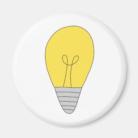 Glühbirne マグネット (正面)