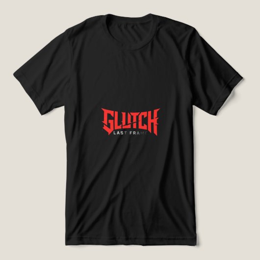 GLUTCH Last Frame – Competitive Gaming Streetwear  トライブレンドＴシャツ (デザイン正面)
