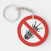 Gluten記号キーチェーンなし キーホルダー (正面)