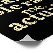 Gluten Can't Tolerate Me, Actually Funny ポスター (角)