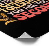 Gluten First Cannot Tolerate You Second Gluten Int ポスター (角)