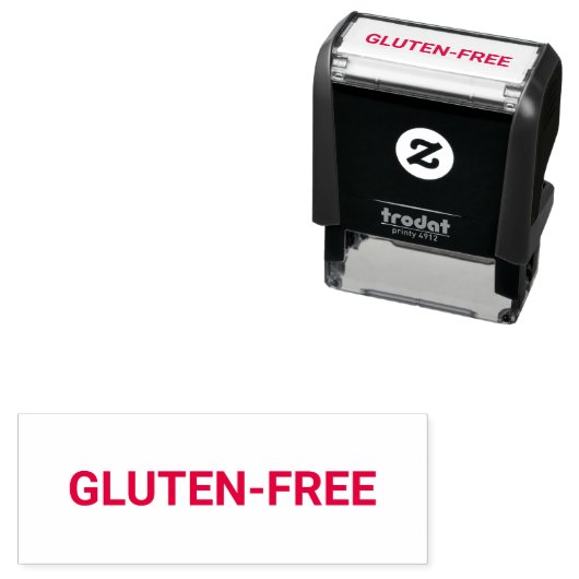 Gluten-free Allergy Friendly セルフインキングスタンプ (インサイチュ)