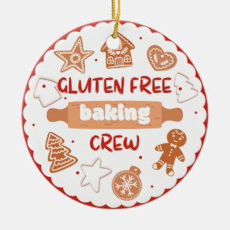 Gluten Free Baking Crew セラミックオーナメント