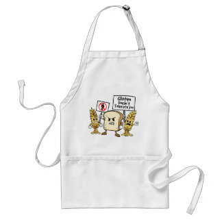 Gluten Free Humor Apron スタンダードエプロン