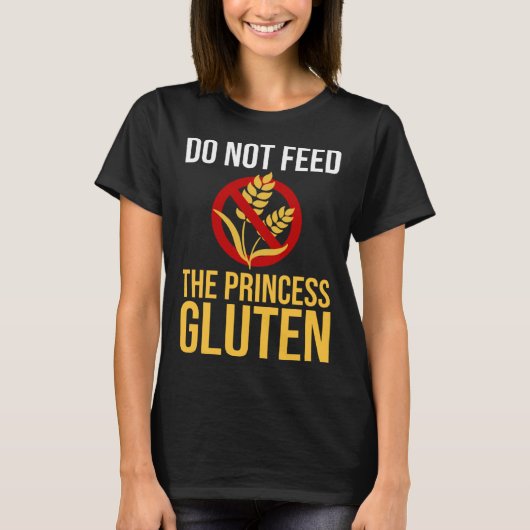 Gluten Free Intolerance Food Celiac Disease Tシャツ (正面)
