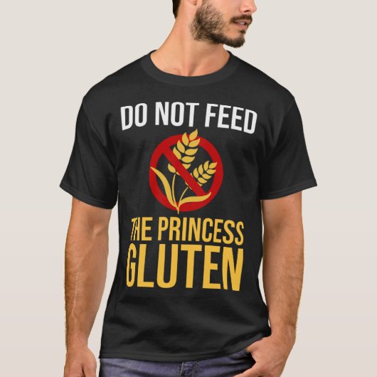 Gluten Free Intolerance Food Celiac Disease Tシャツ (正面)