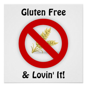 Gluten Free & Lovin' Itポスター ポスター