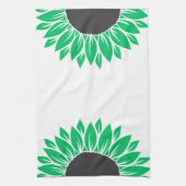 Gluten Free Sunflower Green キッチンタオル (縦)