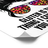 Gluten Is The First Thing I Cannot Tolerate Funny  ポスター (角)