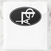 GLYシール 楕円形シール (バッグ)