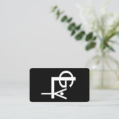 GLY Business Cards 名刺 (スタンド正面)