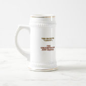 GMは決してごまかしません ビールジョッキ (左)