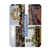 GMガンビアザアーチ – セレクンダ市場 –  マグネット (縦)