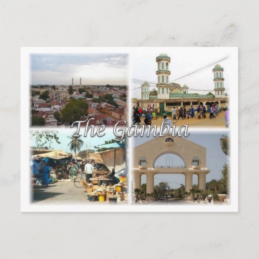 GMガンビア –  ポストカード (正面)