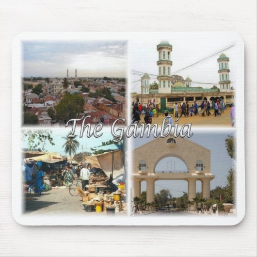 GMガンビア –  マウスパッド (正面)