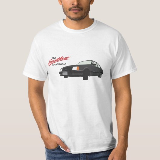 GM Chevette car Tシャツ (正面)