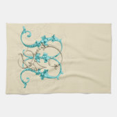 GM MGのモノグラム キッチンタオル (横)