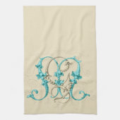 GM MGのモノグラム キッチンタオル (縦)