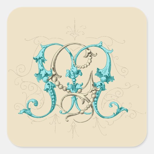 GM MGモノグラム スクエアシール (正面)