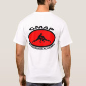 GMAPの戦闘Jiu-Jitsu Tシャツ (裏面)