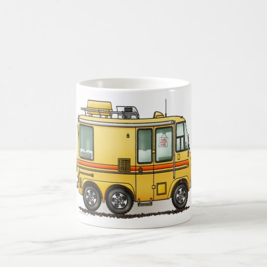 GMCのキャンピングカーRVのマグ コーヒーマグカップ (中央)