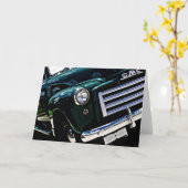 GMCのトラック カード (黄色い花)