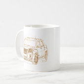 GMCの地勢2010年 コーヒーマグカップ (正面左)