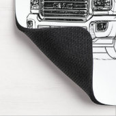 GMCの山脈HD 2015年 マウスパッド (コーナー)