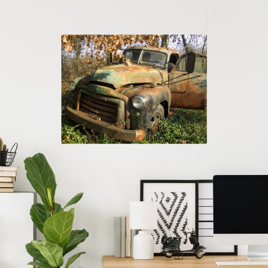 GMCトラック ポスター (ホームオフィス)