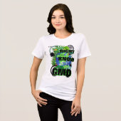 GMOかどうかを知る権利があります トライブレンドＴシャツ (正面全面)