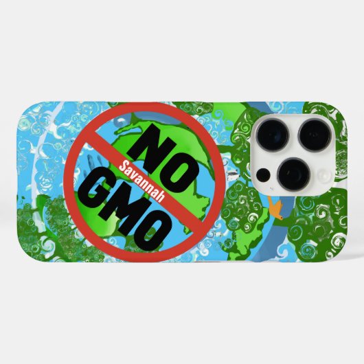 GMOなし Case-Mate iPhoneケース (裏面 (横))