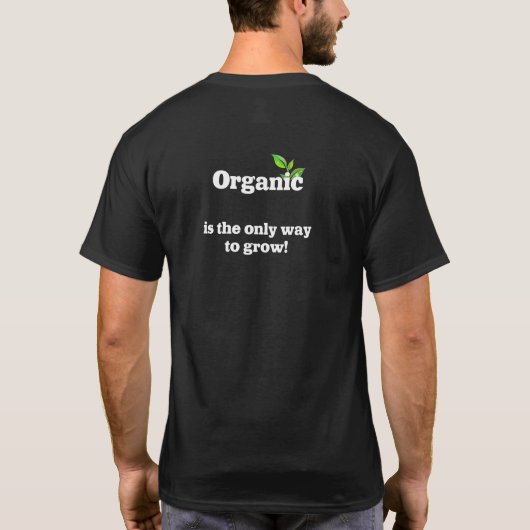 GMOなし Tシャツ (裏面)