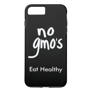 「GMOの健康な食べ白黒プロモーションなし iPhone 8 PLUS/7 PLUSケース