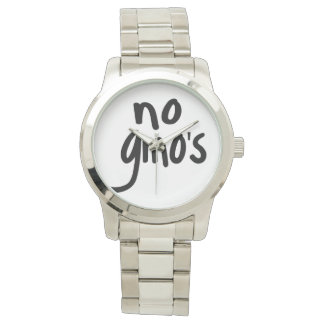 GMOの状態を表示しない食べとラベルが必要 腕時計