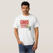 GMOの食糧株式会社-蜂 Tシャツ (正面フル)