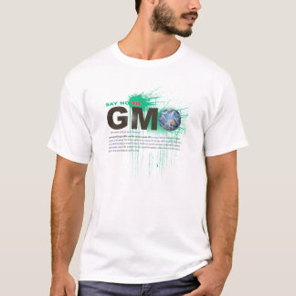 GMOを拒否して下さい Tシャツ
