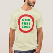 GMOフリーゾーン(オーガニック) Tシャツ (正面)