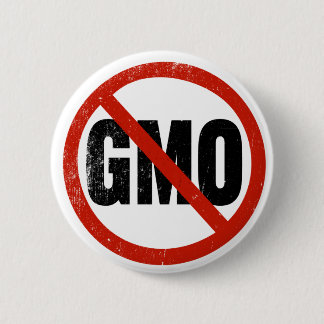 GMO無し、非GMO、Monsantoに対する3月 缶バッジ