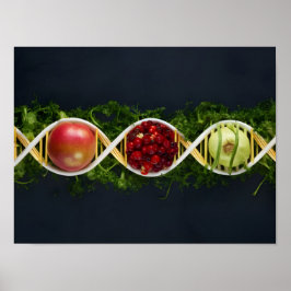 GMO食品および遺伝子組み換え作物 ポスター