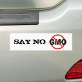 GMO バンパーステッカー (車上)